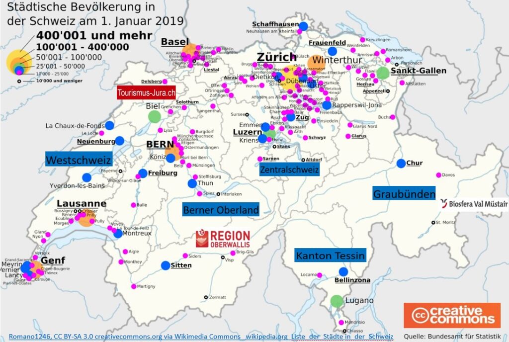 karte innerschweiz